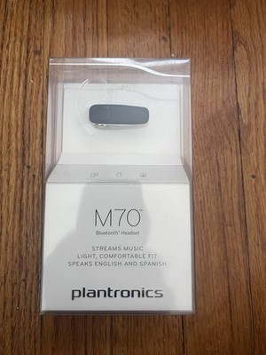 Plantronics M70 Bluetooth Headset - Black ~
