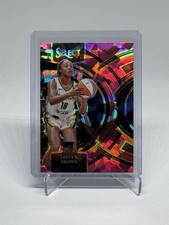 2024 Panini Select WNBA - Premier Level Jaelyn Brown #181 Pink Ice Prizm (RC)