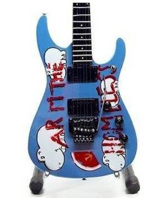 Tom Morello RATM 10'' Miniatur Tribute Gitarre (UK-VERKÄUFER)