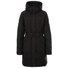 Image of Trespass Womens/Ladies Downtown Down Filled JacketXXS Black  TP5495