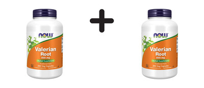 2 x Now Foods Valerian Root 500mg (250 vcaps) (112,48 EUR/kg)