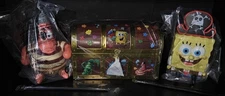 Cinemark Spongebob Squarepants Treasure Chest Popcorn Bucket Patrick Sipper Cup