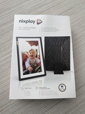 Nixplay Black Digital Smart Photo Frame HD 10.1 Inch Screen Touch Screen Wifi