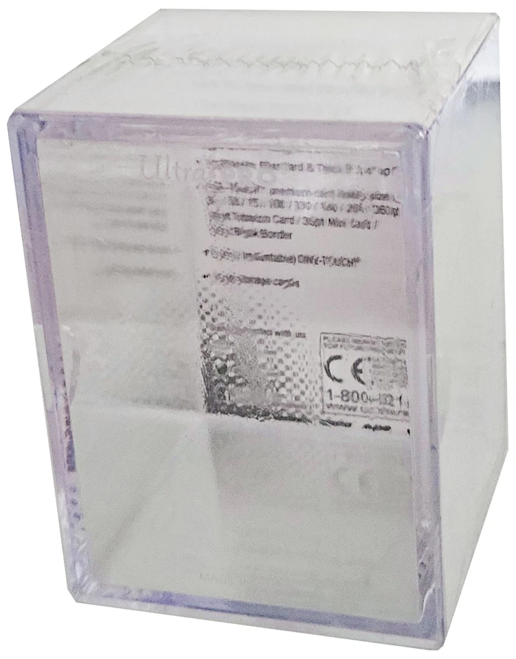 5 Ultra PRO 150 Count Clear 2-Piece Card Storage Boxes New Case Sports Trading - Image 3 of 4