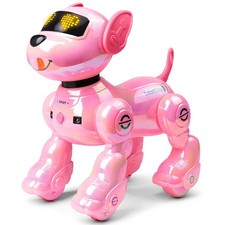 Rechargeable Robot Dog for Kids, Remote Control Robotic Dog with...