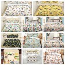 3D Cartoon Animal Pattern Colorful Quilt Cover Duvet Cover Comforter set