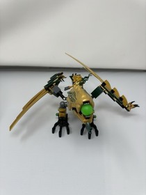 Used LEGO NINJAGO The Golden Dragon 70503 2013 Retired Incomplete Golden Ninja