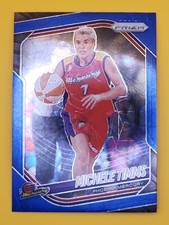 2025 Panini WNBA Prizm Michele Timms #133 Blue Velocity Prizms Mercury