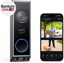 Eufy Security Video Doorbell E340,No Subscription,Dual Cameras,2K Fhd,Head-To-To