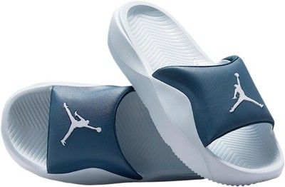 Jordan Franchise Big Kids' Slides (Squadron Blue/Aura/White) Size 7 - Squadron B
