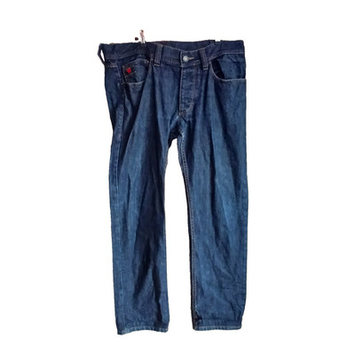 STRELLSON Hammett Jeans Men's W36/L32 Regular Fit Stretch Button Fly