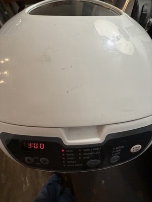 Regal Kitchen Pro Breadmaker K6725 Bread Machine w/Pan Paddle Manual READ