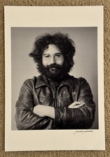 Baron Wolman Signed Jerry Garcia Photograph Art Print Poster Grateful Dead Photo