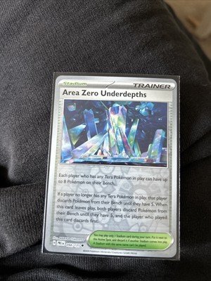 Pokemon TCG Area Zero Underdepths Pokeball Holo Karte 94/131