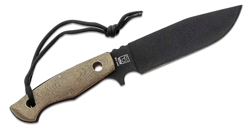 Cuchillo de hoja fija Boker Rold SK, funda de nailon verde con asas Micarta 02BO293 Foto 2 de 3