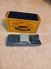 Matchbox Lesney No. 57 Chevrolet Impala Silver Wheels 1961 & Box Free Shipping