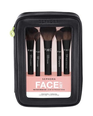 Sephora Collection The Face Brush Set 5 Brushes