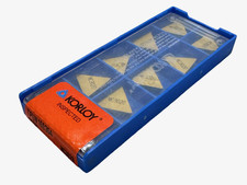 Korloy Carbide Insert TPU321 Grade NC3020 Turning Inserts 10 Pack