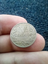 1946 Columbia 5 Centavos Coin