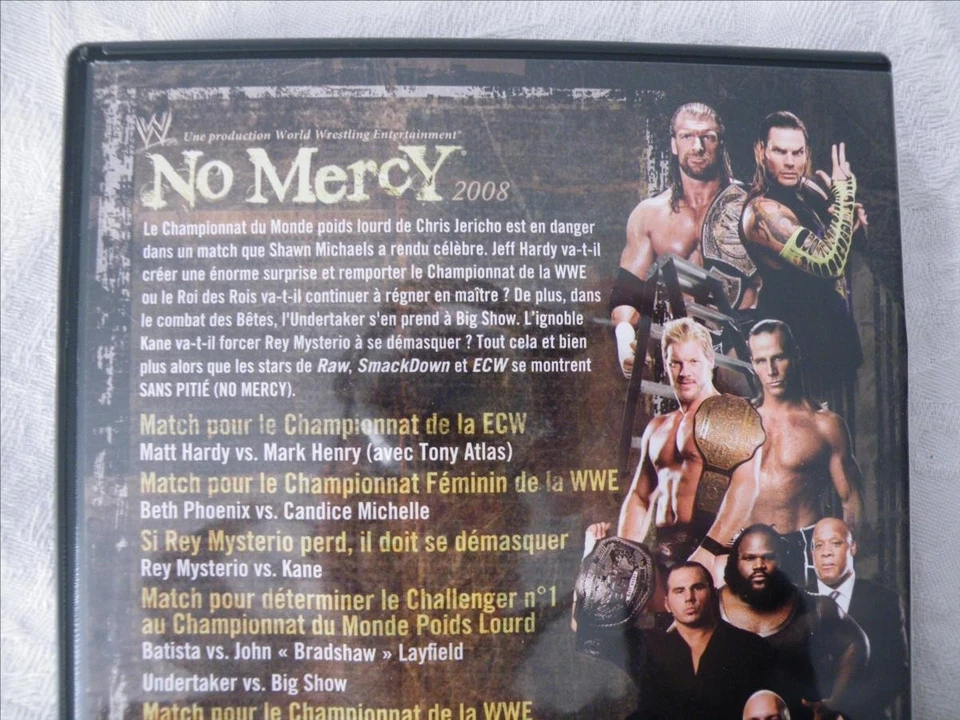 DVD CATCH NO MERCY 2008 WWE Silver Vision - Photo 3/4