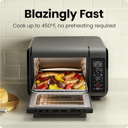 15 Qt Air Fryer Toaster Oven Combo for Fast Healthy Meals 15 Qt Air Fryer Toaster Oven Combo for Fast Healthy Meals