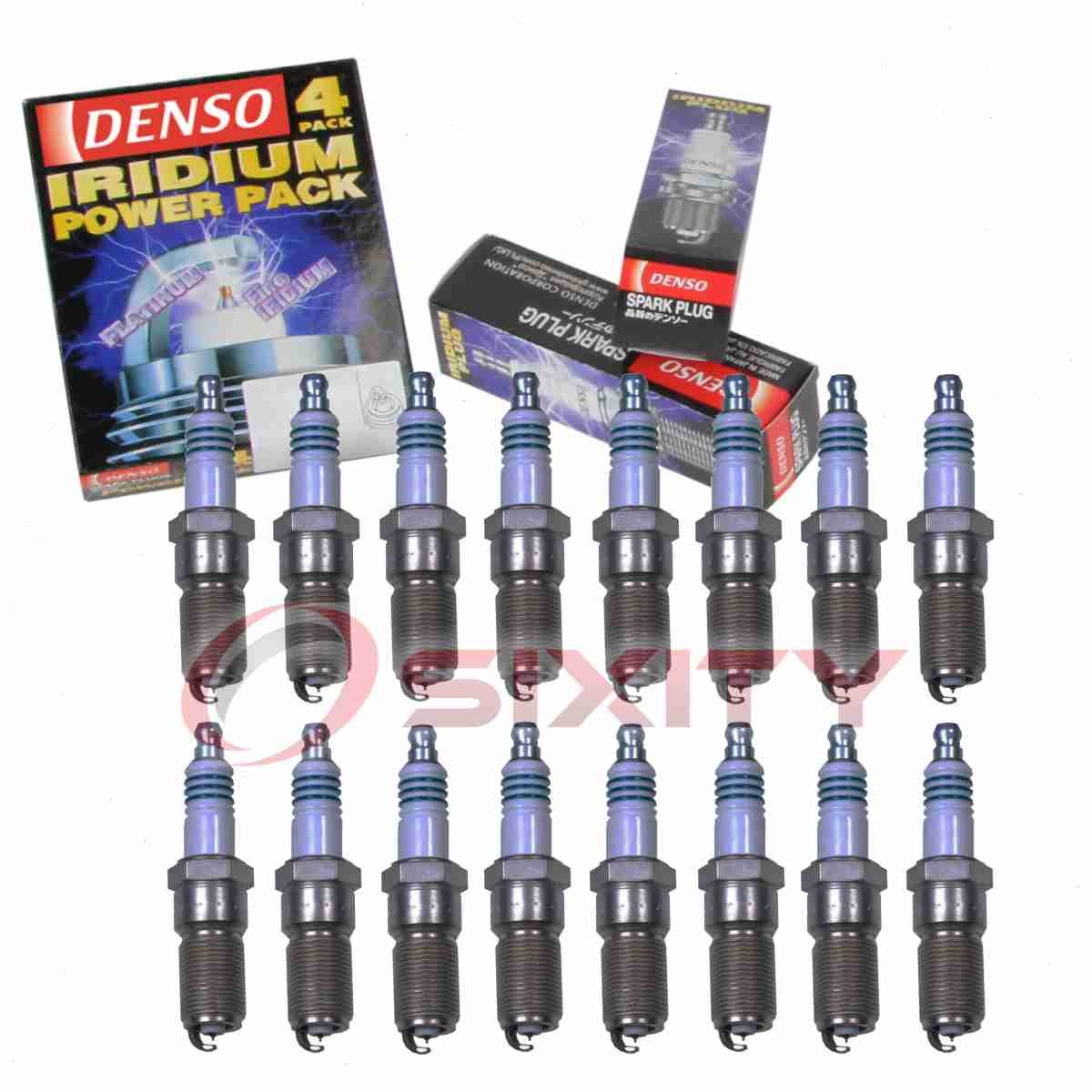 16 pc Denso Iridium Power Spark Plugs for 2005-2009 Chrysler 300 5.7L 6.1L av