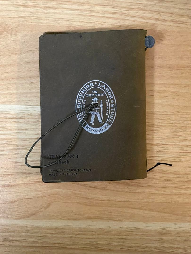 Traveler’s Company CUSTOM T.S.L Kurashiki Passport Size Olive Notebook Rare 2026