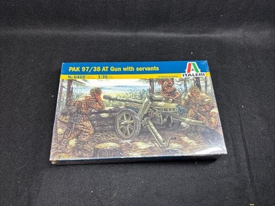 Italeri  1/35  PaK 97/38 AT Gun with servants #6460 New Sealed In Box