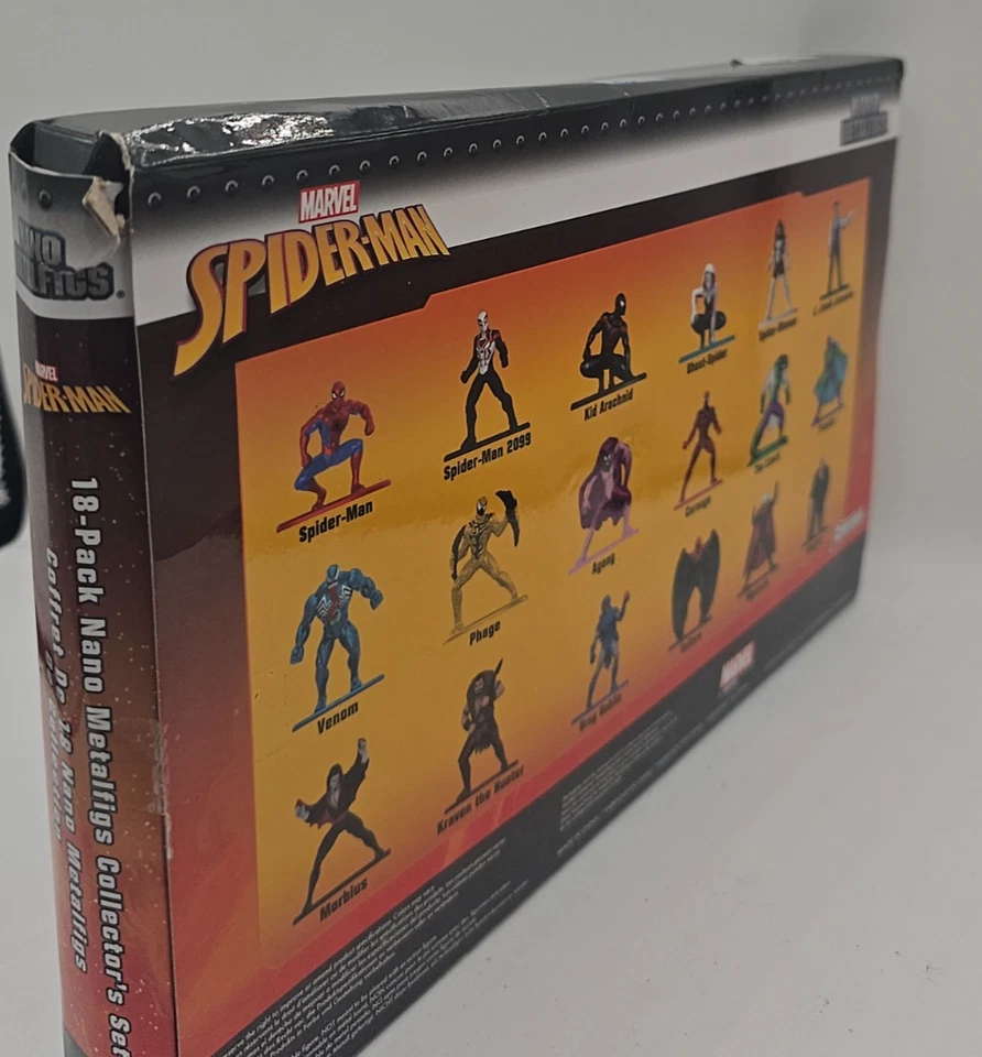 NUEVO EN CAJA Jada Marvel NANO METALFIGS SERIE 6 20 Figuras Spider-Man Foto 3 de 4