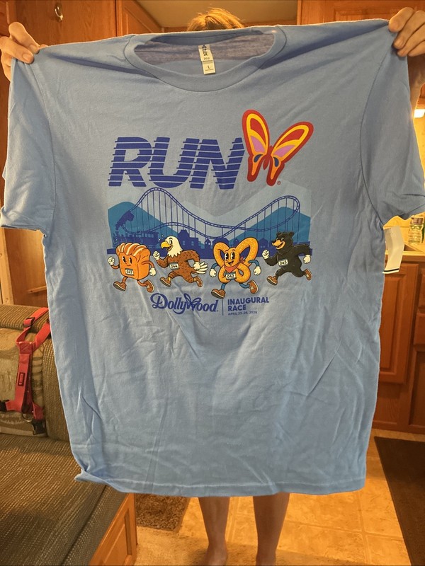 Run Dollywood 2026 T Shirt 