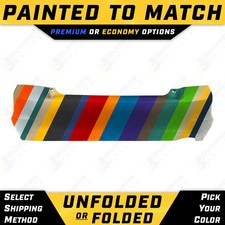 New Painted To Match Rear Bumper Cover Fascia For 2008-2012 Honda Accord