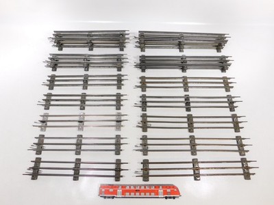 20x Märklin Spur 0 Gleis elektrischen Betrieb 3610 D 32 cm 3620 D 26 cm #DZ538-3