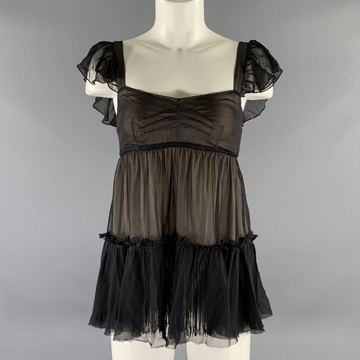 Dolce&Gabbana Silk Black Tops for Women for sale | eBay