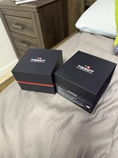 Genuine Original Current Tissot Watch Presentation Box Case Complete with Sleeve