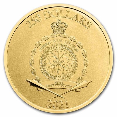 2021 Niue 1 oz Gold $250 Star Wars: The Mandalorian BU | eBay