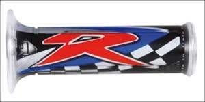 Ariete - Limited Edition Suzuki GSXR Checkered / Blue / with Red ''R'' logo Grips