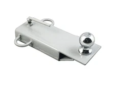 Field Tuff FTF-01FBMA Steel Ball Mount Hitch Adapter Accessory with Chain and...