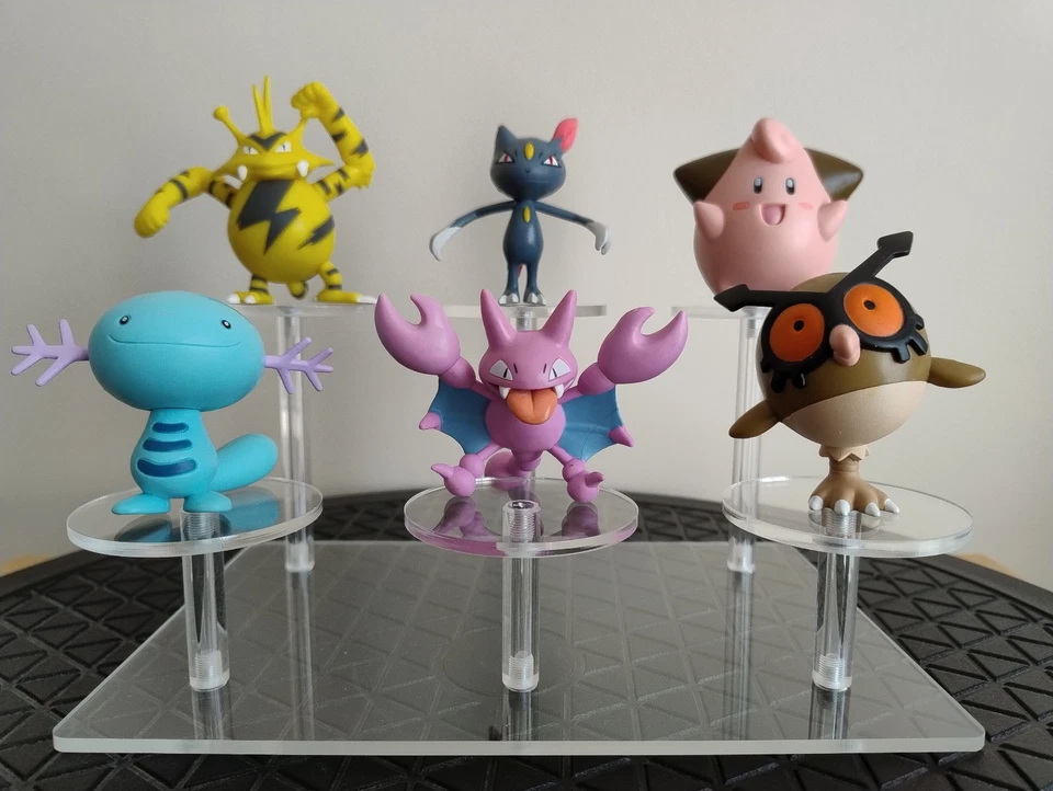Lot de 6 figurines jouets Pokémon produit officiel en excellent état - Photo 1/4