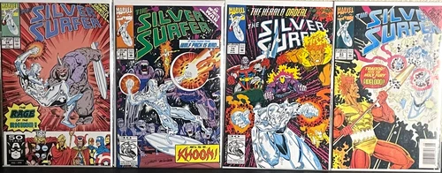 Silver Surfer Lot of (4) Marvel Comics - Vintage Comic Books Classics Infinity