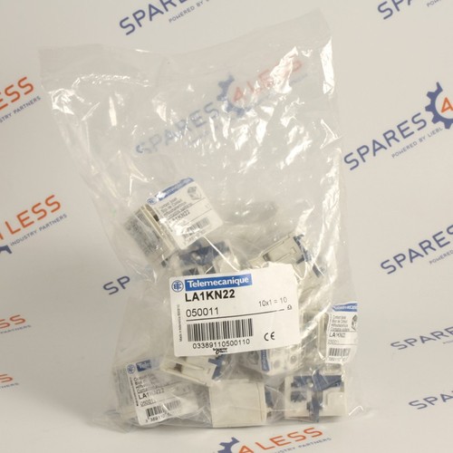 Blocco interruttore ausiliario Telemecanique LA1KN22 050011 (10 pz.) Confezione Originale