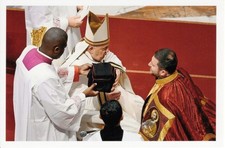 Oryginalne podpisane zdjęcie Mykola Kardynał Bychok - Kardynał Papież Franciszek