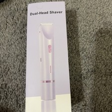 2 in 1 Women Electric Shaver Dual Head Bikini Trimmer for Women IPX7 Waterproof