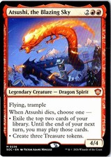 Atsushi, the Blazing Sky 236 Commander: Secrets of Strixhaven
