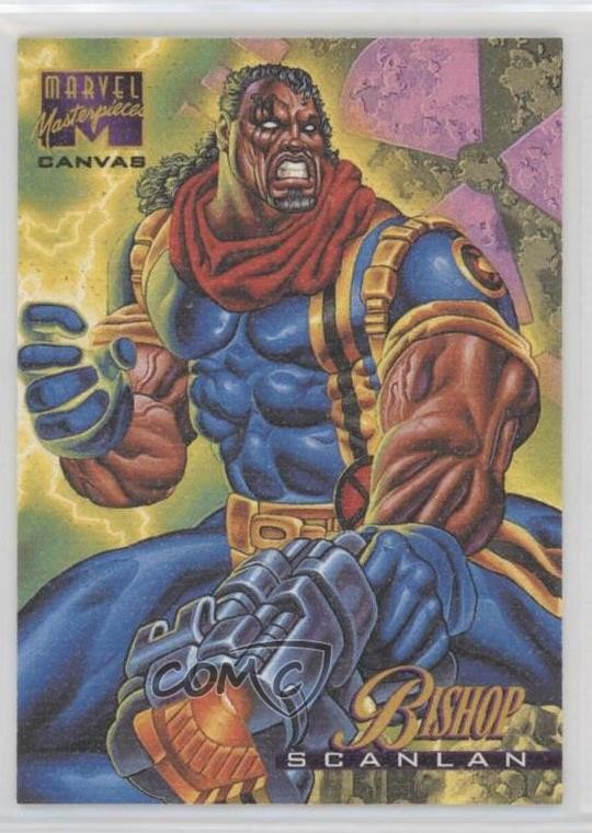 1995 Fleer Marvel Masterpieces Canvas Limited Edition Bishop #3 2y5