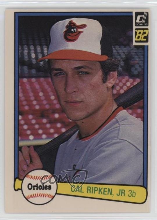 1982 Donruss Cal Ripken Jr #405 Rookie RC HOF 0i4k