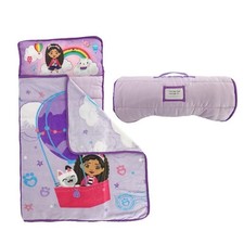 Gabby's Dollhouse Toddler Nap Mat with Pillow and Blanket Perfect for...