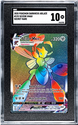 Scizor VMAX graded SGC 10 for sale on eBay