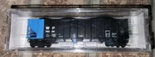 MICRO-TRAINS N Scale WESTERN PACIFIC 100 Ton 3 Bay Hopper w/ Coal Load RD# 70206