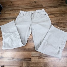 Vtg Lee Riders Fit Tapered Leg 16 Khaki Tan High Rise