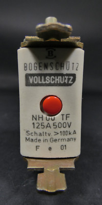 Arc Contactor Full Protection NH 00 TF Fuse Block | 125A | 500V | 100kA
